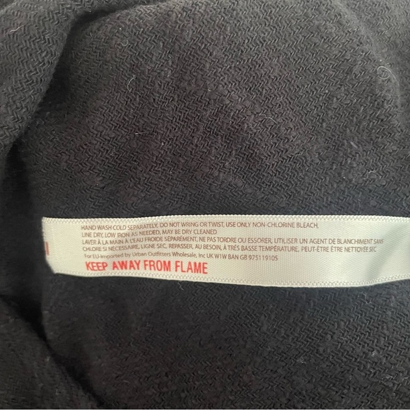 Free People Black Cotton Love Of My Life Button Down Midi Dress 37383 - Picture 8 of 10